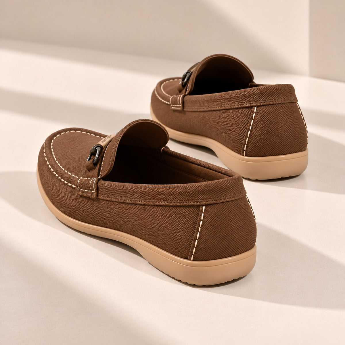 WOGO PREMIUM BROWN LOAFERS-11