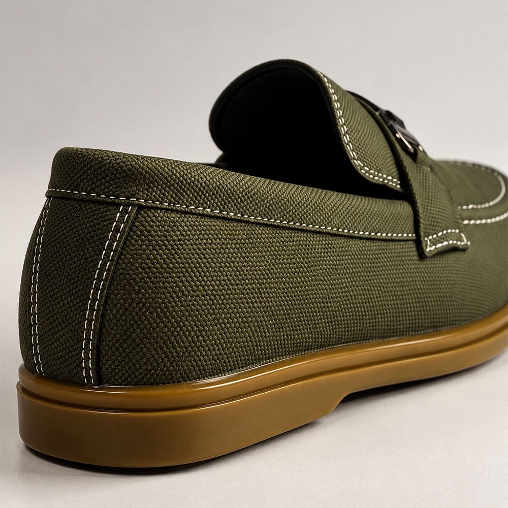 Wogo Milano Olive Loafers -02